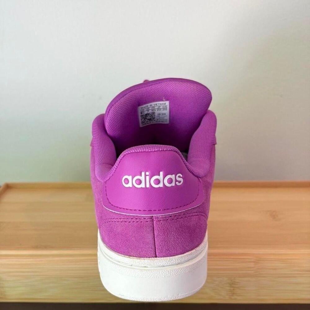 Adidas Women's Purple and Pink Trainers - Picture 3 of 5
